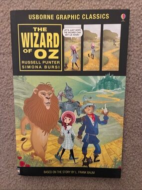 Usborne Graphic Classics “The Wizard Of Oz” Book
